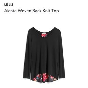 Le Lis Alante Woven Back Top from Stitch Fix 2X